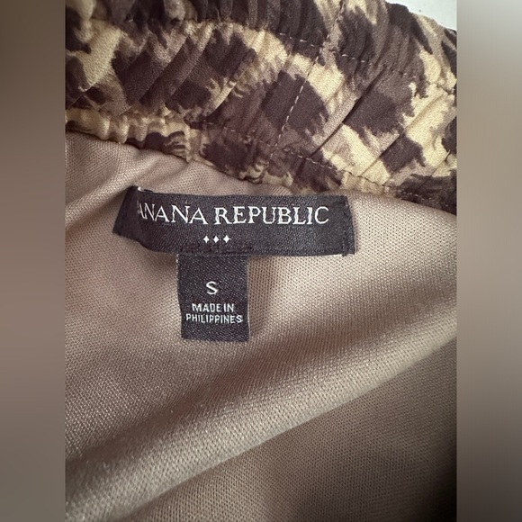 Banana Republic Leopard Print Maxi Skirt Sz Sm - Picture 2 of 2